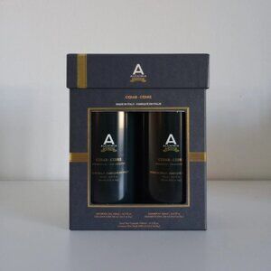 NIB Alchimia Anthropologie Gift Box Soap Set Of 2 Sandalwood Shampoo +Shower Gel